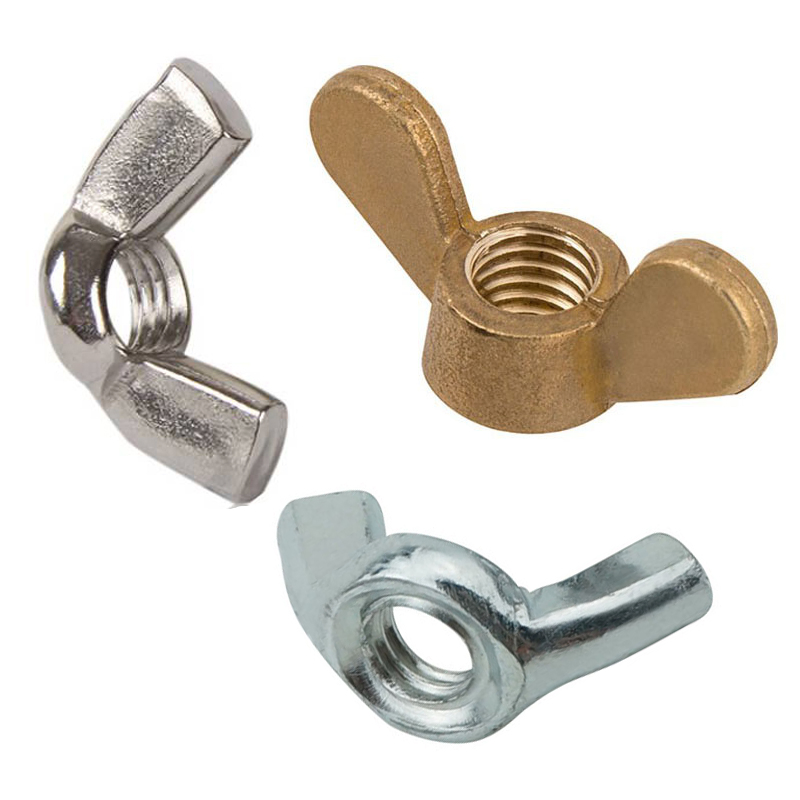 Carbon Steel Stainless Steel Wing Nut M4 M5 M6 M8 M12