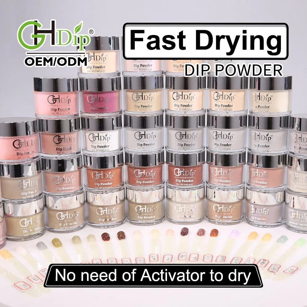 No Need Activator to Dry, 45s Fast Drying Dipping Powder Nails Art