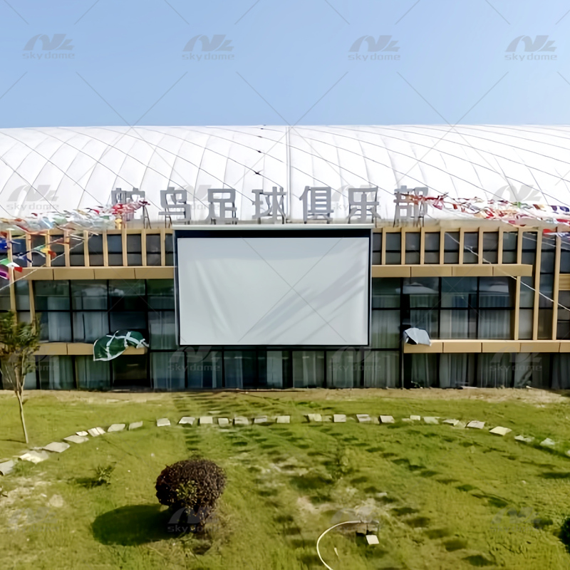 High Strengh PVDF Inflatable Air Membrane Sports Dome