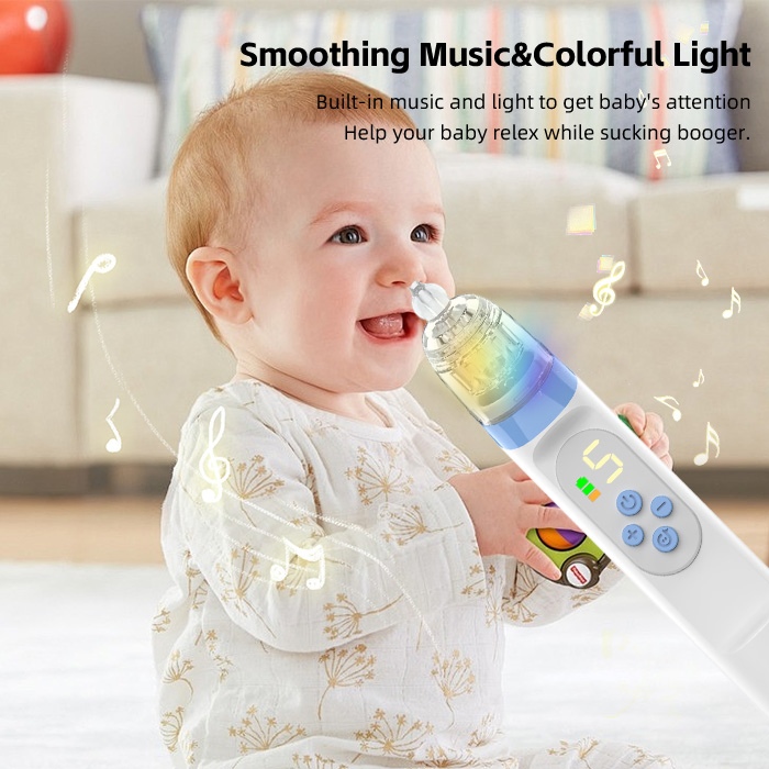 OEM/ODM Waterproof 5 Suction Level Electric Nose Care Baby Nasal Aspirator