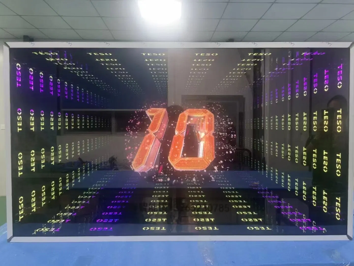Customizable 3D Infinite Magic Mirror for Stunning Decor