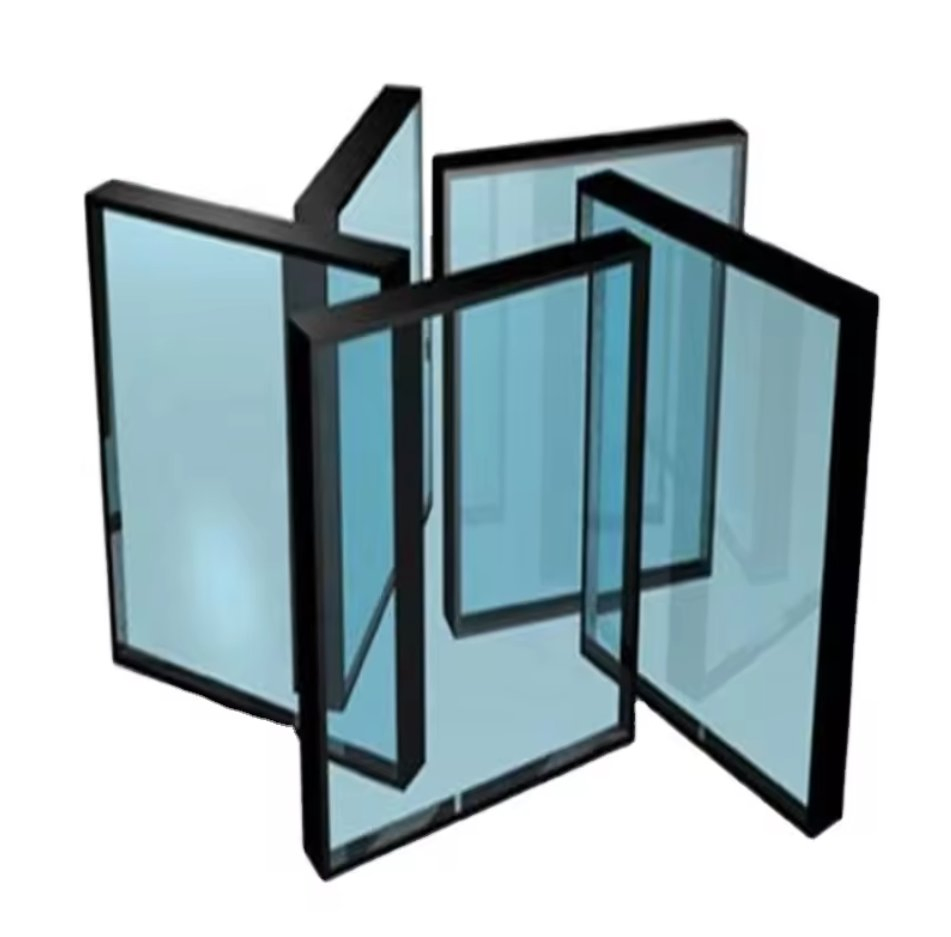 Customizable Soundproof Window Double Glass Panels Tempered Aluminum Insulating Glass