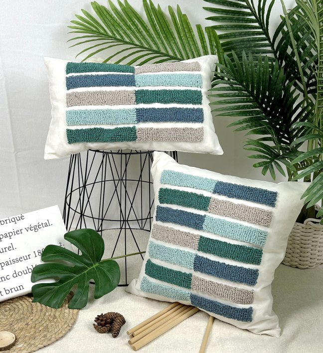 Embroidered Cushions High Grammage Customisable Pillows at Factory Prices