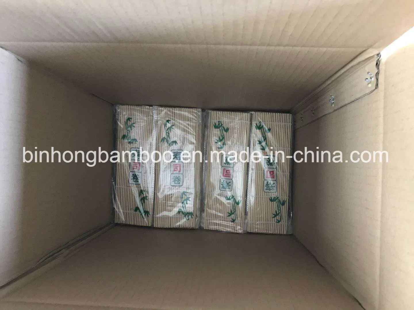 Flat Sushi Bamboo Rolling Mat White Color