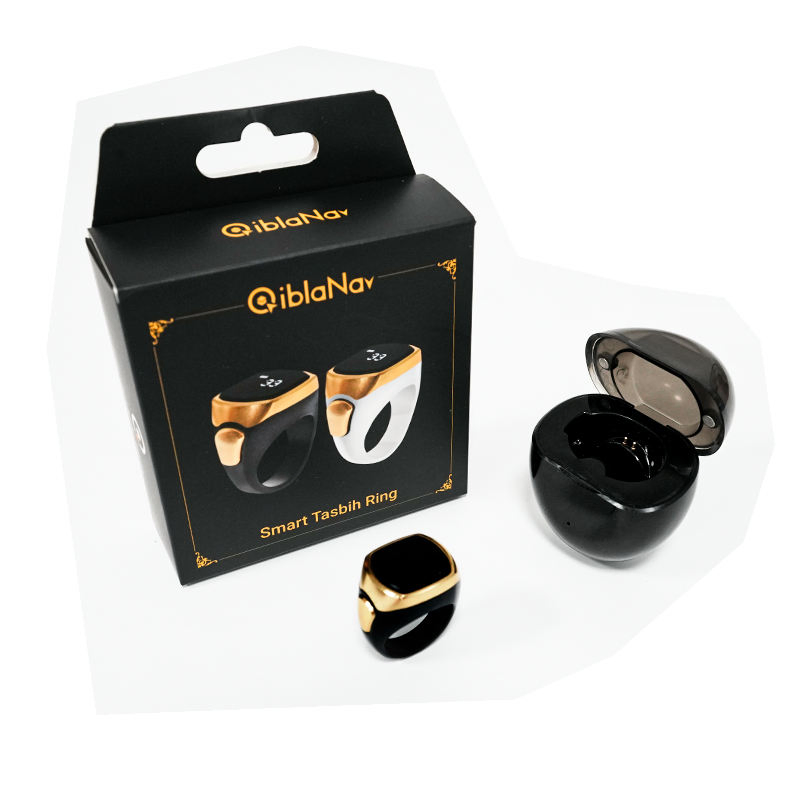 Умное кольцо для мусульман с зикром, азаном и счетчиком тасбих