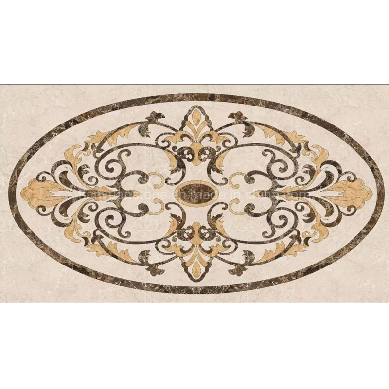 Мраморная мозаика для пола в ванной