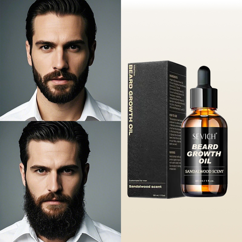 Beard Care Products Gentlemen's Private Label Natural Argan Oil Beard Growth Serum Oil for Men