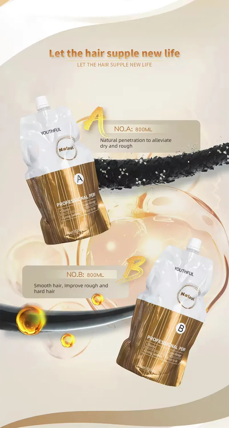 Professional Keratin Permanent Rebonding Hair Straightening Cream