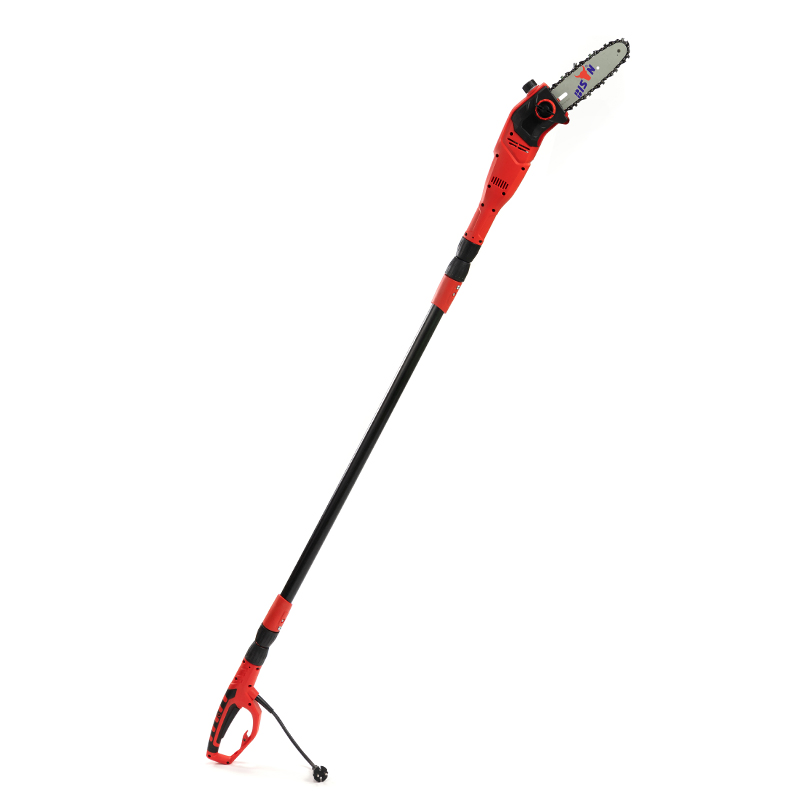 Bison Power Tool Battery Operated Telescopic Tree Limbs Pruner Electric Saw with Pole