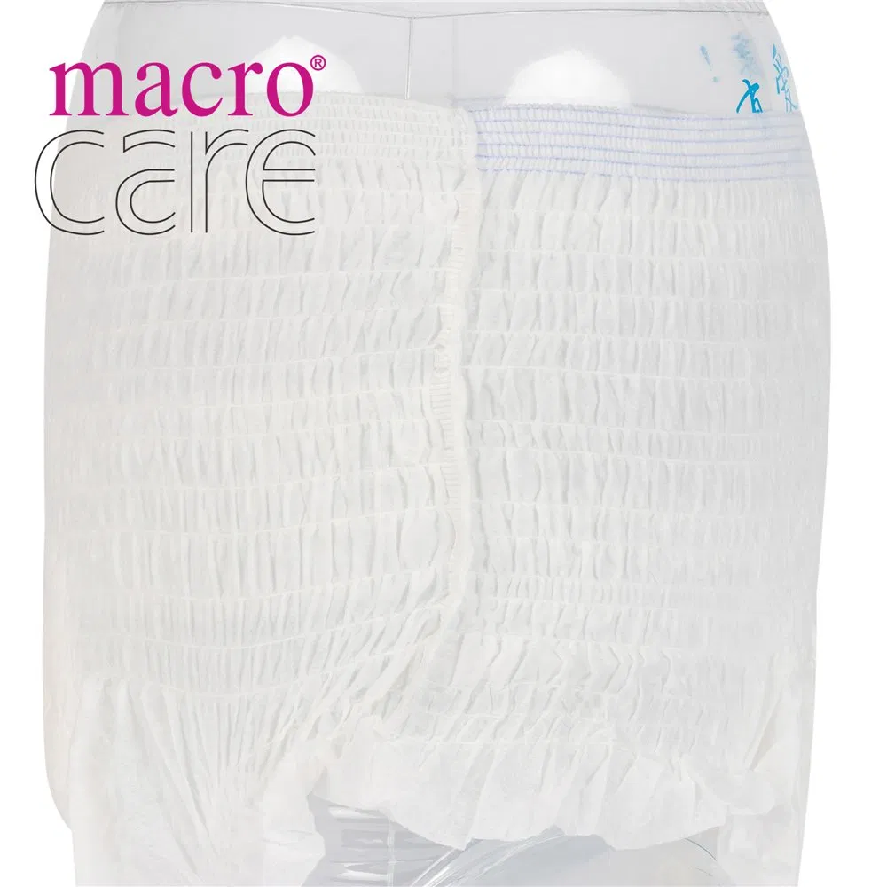 Wholesale Macrocare High Quality Incontinent Pull up Pants Adult Diaper Manufacturer