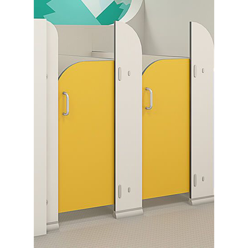 Waterproof HPL Office Washroom Toilet Partition