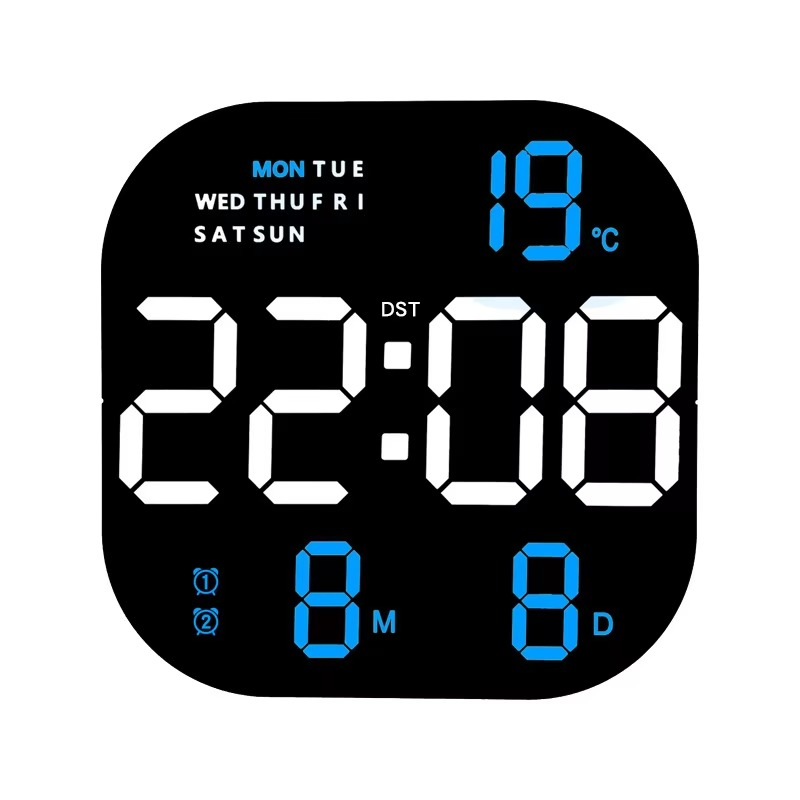 Digital Wall Clock LED Clock for Wall Decoration Home Decoration