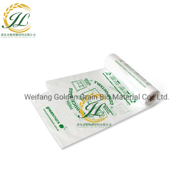 New Design Corn Starch Eco Friendly Garbage Bag Bolsas De Basura Drawstring Trash Bags Wholesale