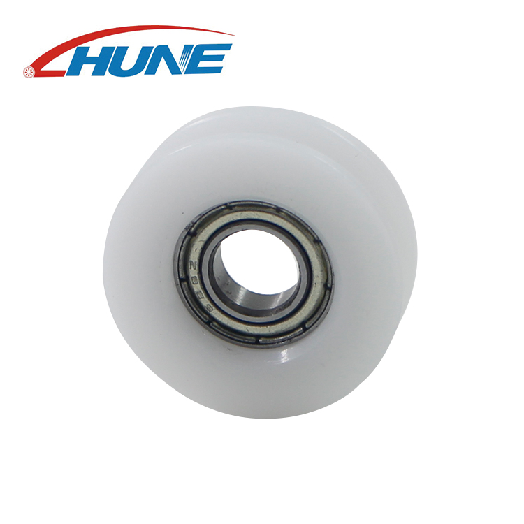628zz U-Groove Bearing Pulley U0829.5-9 Small Steel POM Plastic Pulley Cabinet Roller Bearing Wheels for Wardrobe Sliding Door Window Nylon Roller