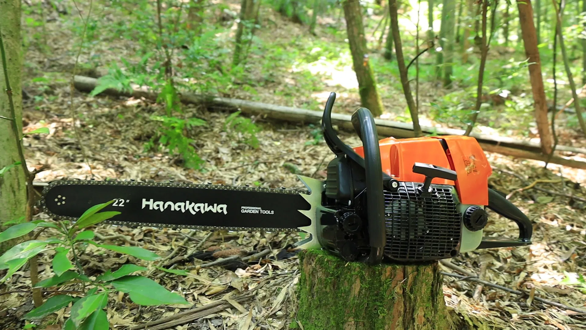 Hanakawa 91.6cc Logging Saw 91.6cc Gasoline Chainsaw for Wood Cutting, Compatible with Ms660
