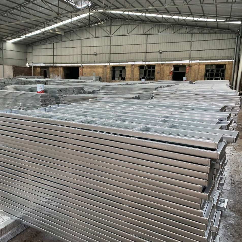Steel Frame Combined in Bundle Metal Props Scaffolding Walk Board
