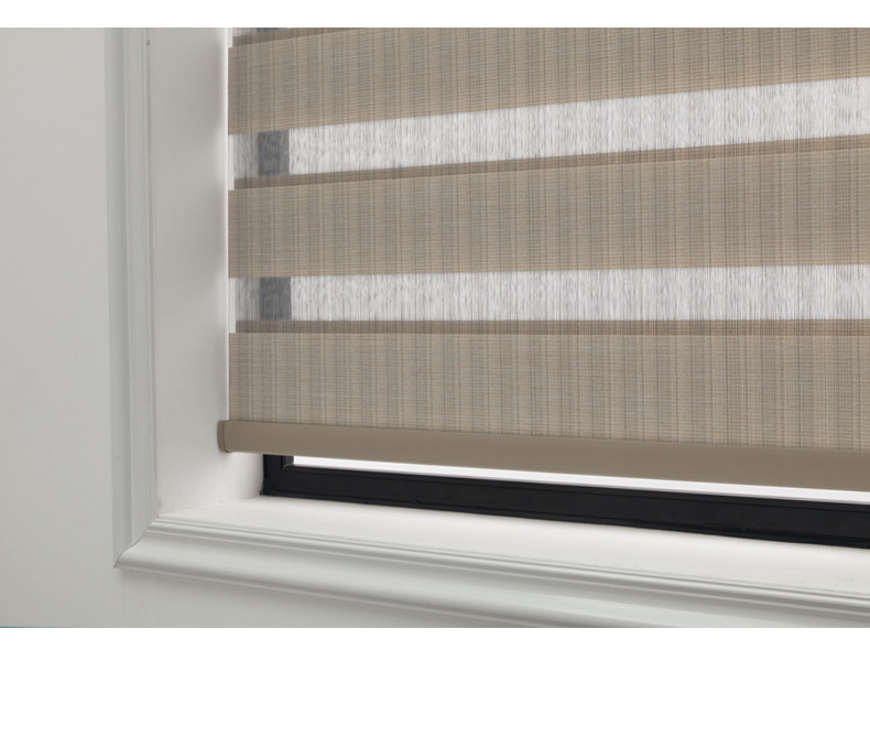 Blackout Zebra Blind Fabrics Zebra Shades Double Roller Blinds Day and Night