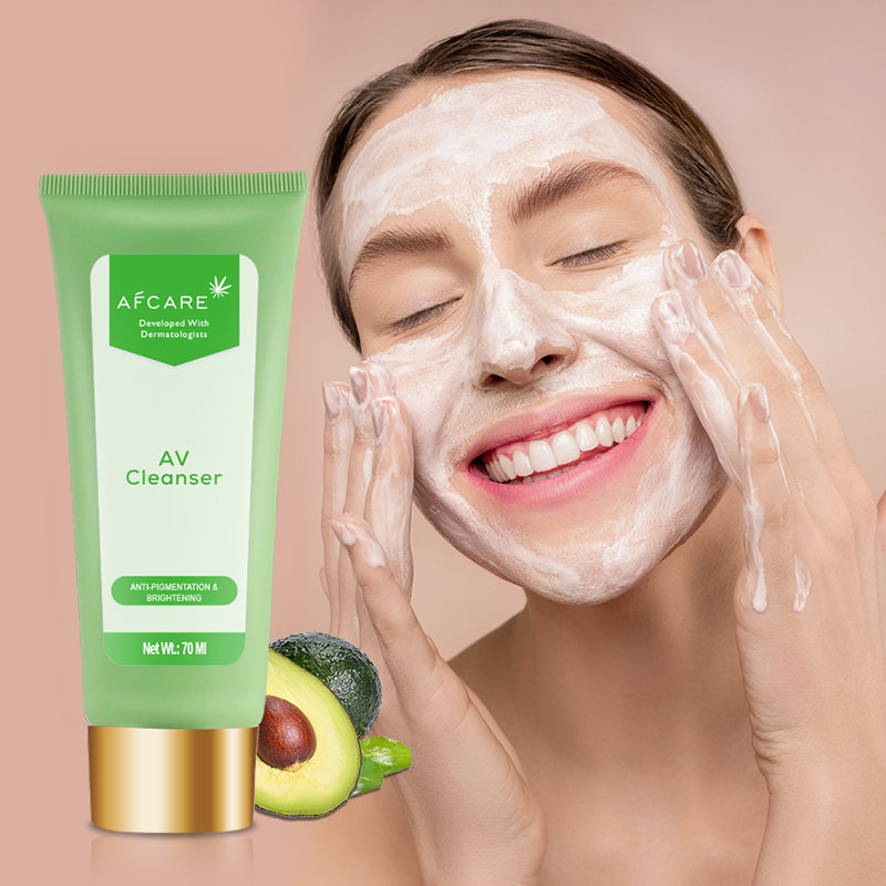 Wholesale Deep Cleanser Face Wash All Natural Avocado Face Cleanser Skincare Wash Lotion