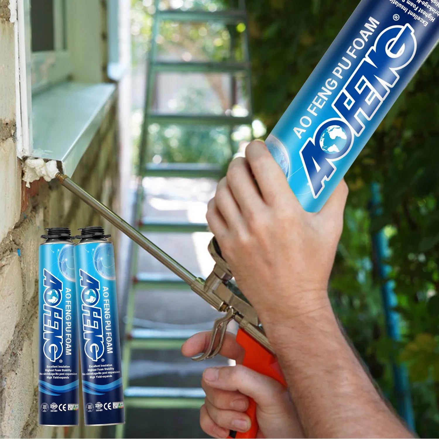 Durable White Polyurethane Foam Spray for Construction Insulation