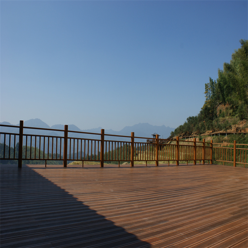 Террасная доска из бамбука высокой прочности для коммерческих зон