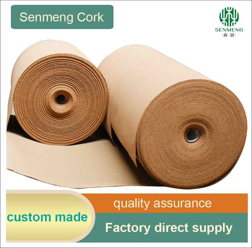 0.8-1.2mm Eco-Friendly High Quality 100% Natural Cork Roll
