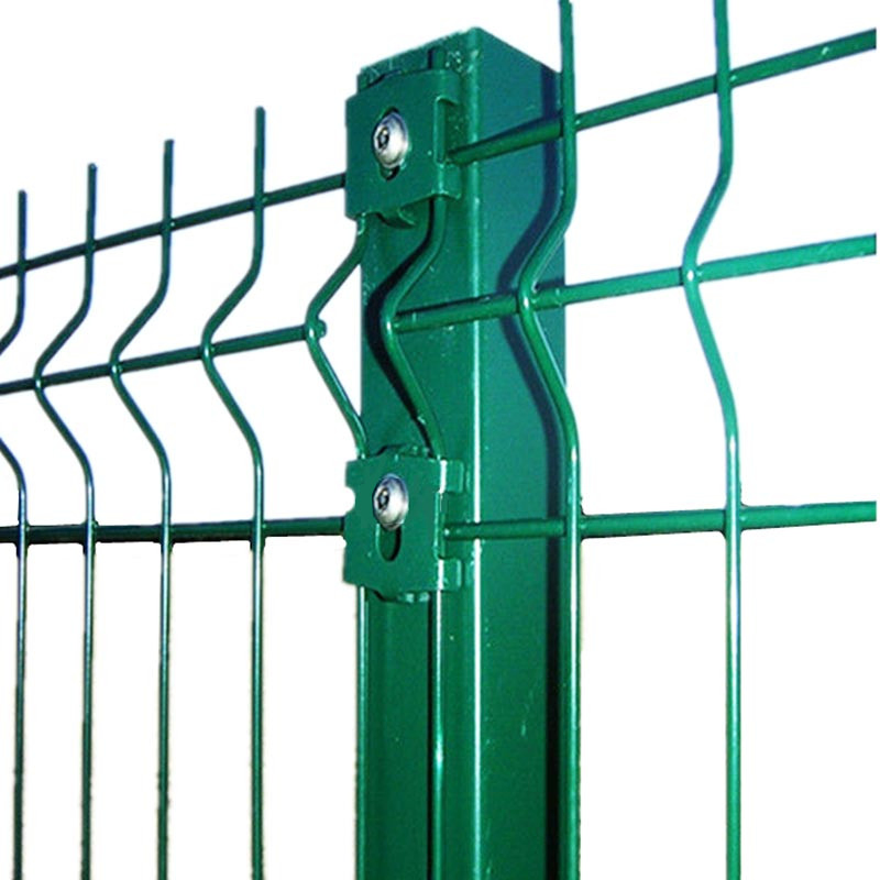 PVC Coated Galvanized 3D Welded Wire Mesh Garden Fence Security Fence Panels Outdoor