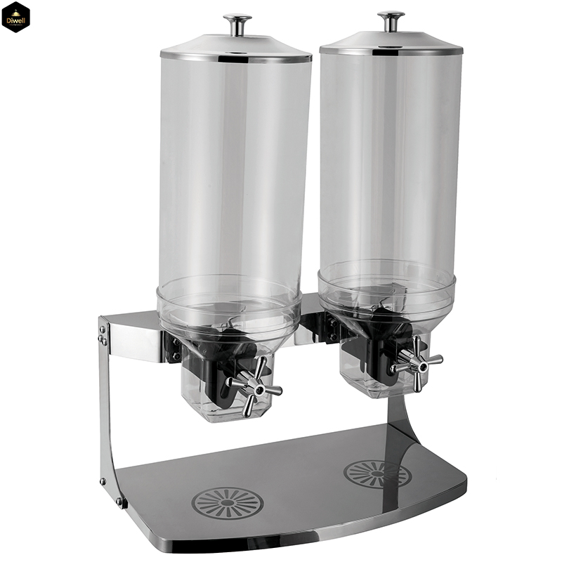 Diwell Wholesale Restaurant Hotel Commercial Cold Hot Water Tea Fruit Juice Supplies Single Head Juicer Beverage Dispenser