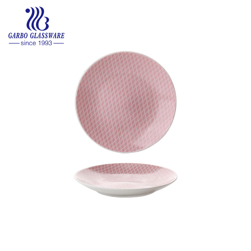 Stock 6 Inch Print China Ceramic Bowls for Kitchenware Using for Home Mix Container Rice Bowl Set Porcelain Tableware