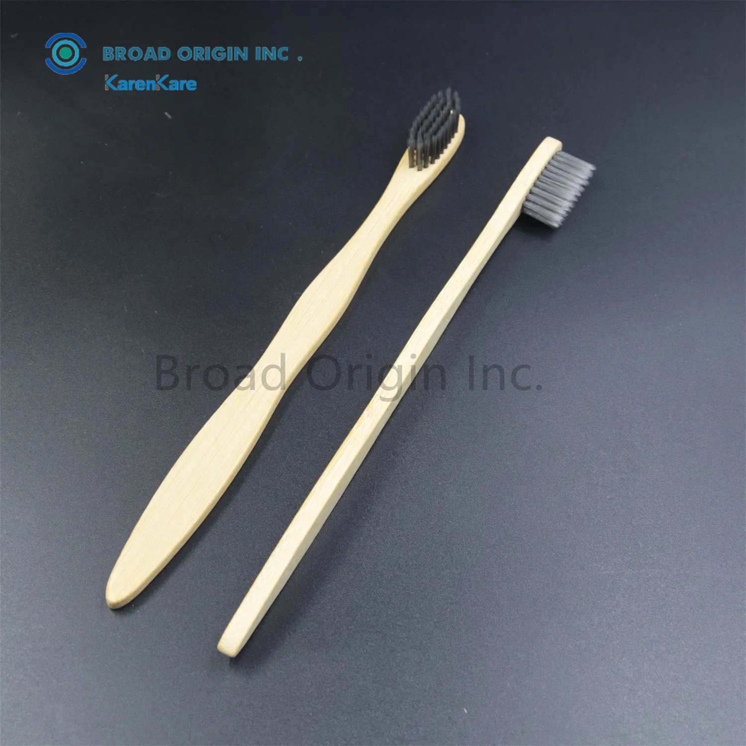 CE Approved Natural Brush Tooth Bamboo Toothbrush Wholesale Custom Logo Charcoal