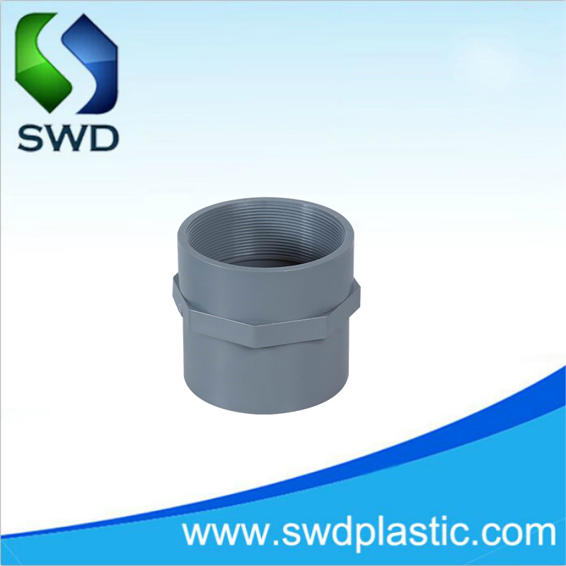 Plastic PVC Pn10 Male Adaptor Elbow Tee Pipe Fittings From Factory