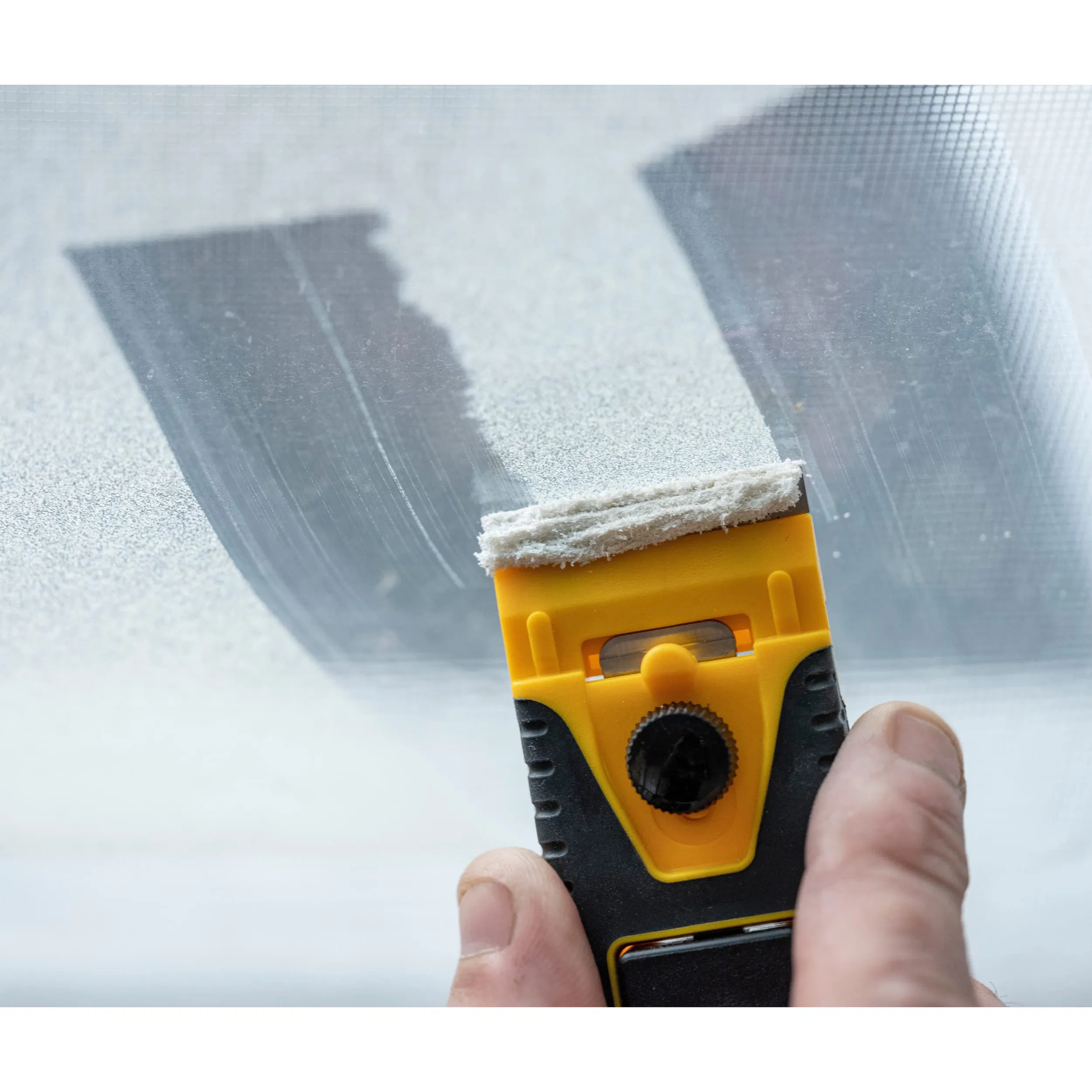 Plastic Cleaning Scraper Razor Scraper with 40X19mm Metal Blades