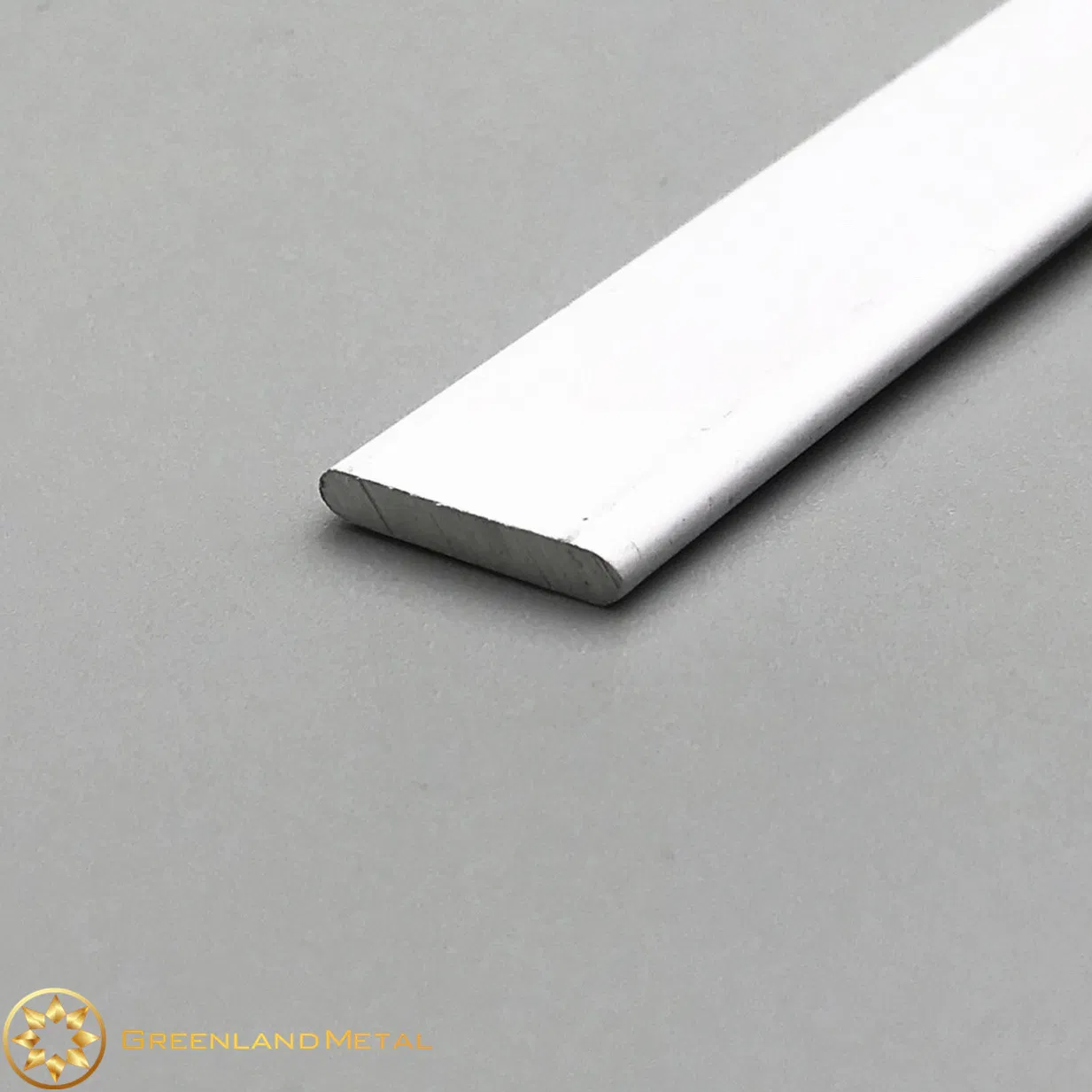 Aluminium Roman Blind Bottom Rail White Color Flat Bar 20X3mm