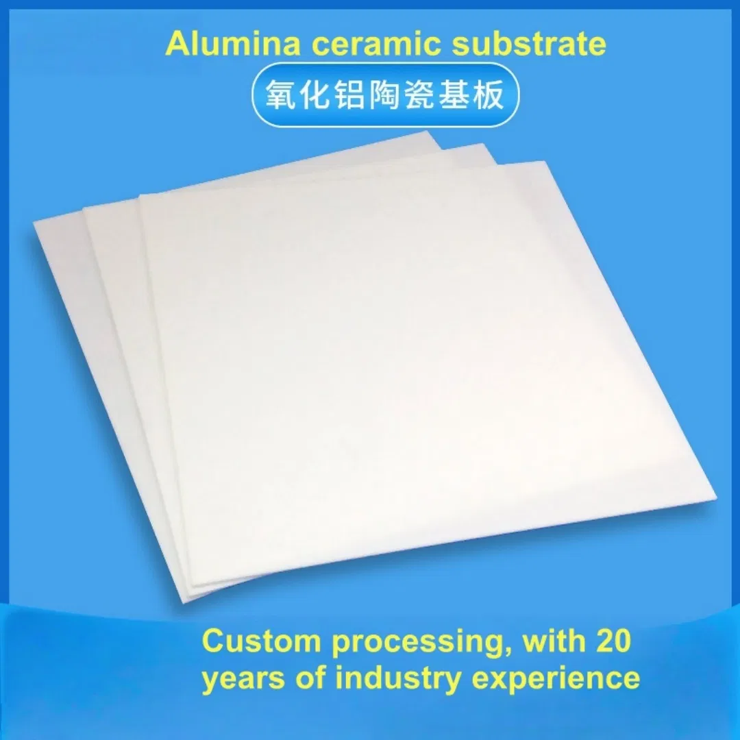 Factory OEM White Board Precision 95% 99%Ceramic Parts Substrate Refractory Material Alumina Ceramic Insulation Sheet