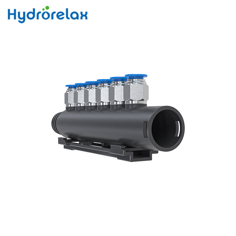 Воздушный коллектор Proway на 6 выходов для труб ПВХ