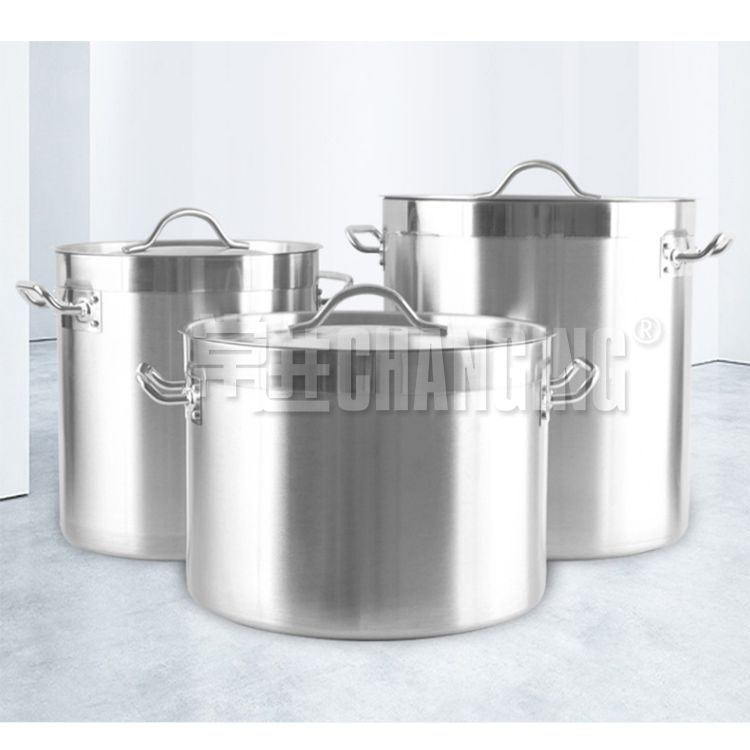 Changing 26cm Stainless Steel Saucepan with Single Handle and Ear (SSA-260)