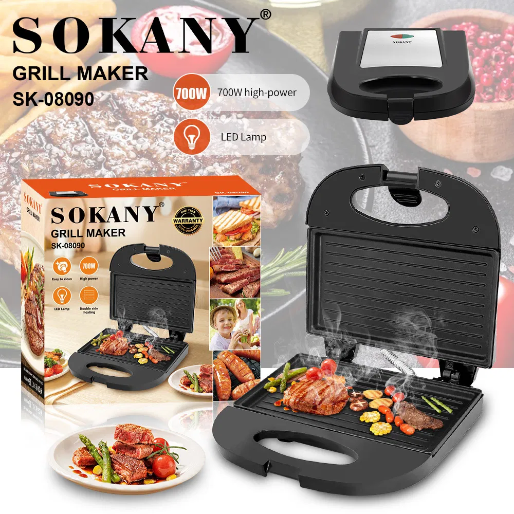 Sandwich Maker Grill Soakny Sandwich Maker and Grill Grill Double Sandwich Maker Grill Panini Grill Maker Sandwich Grill Maker Wholesale Price