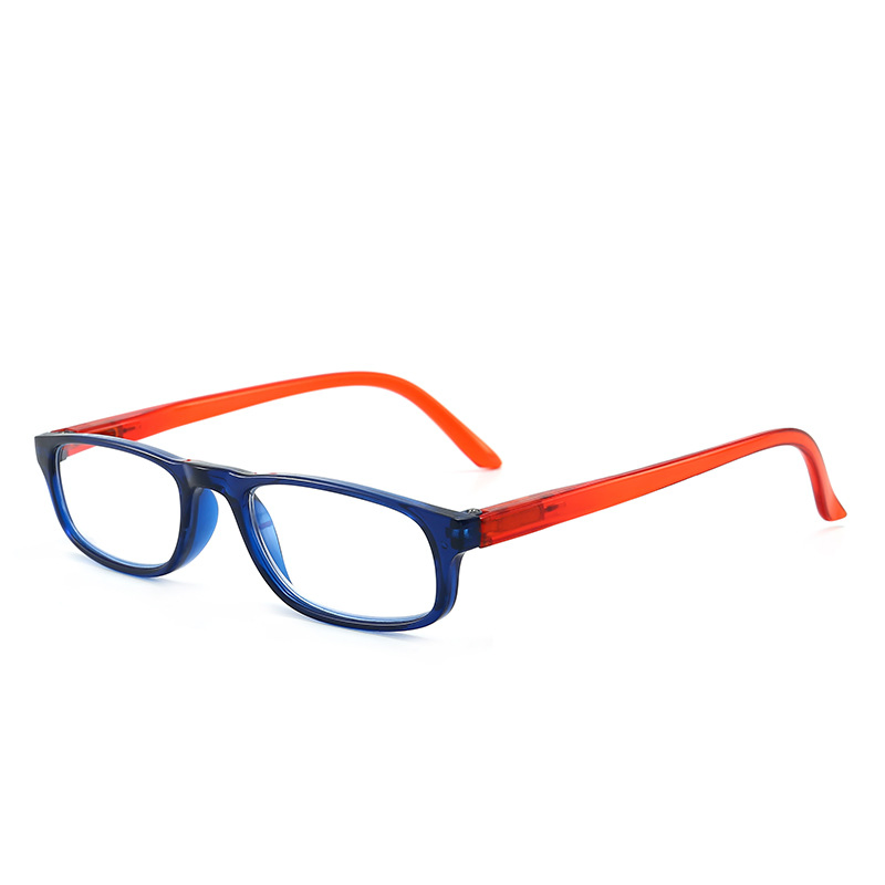 Hot Selling Comfortable Print Anti-Blue Full Frame Super Clear Reading Glasses