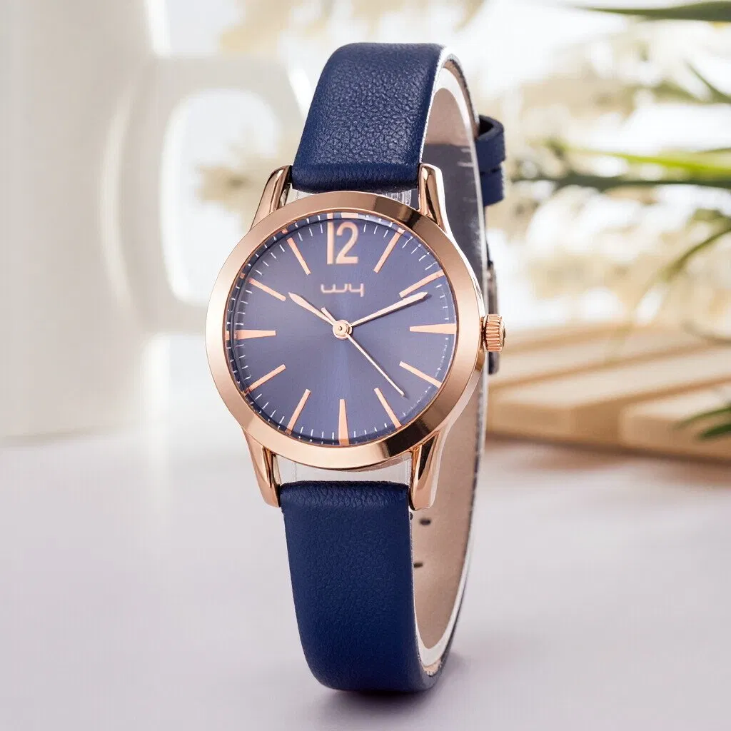 Casual Business Leather Strap Watch OEM Ladies Watches (WY-114E)