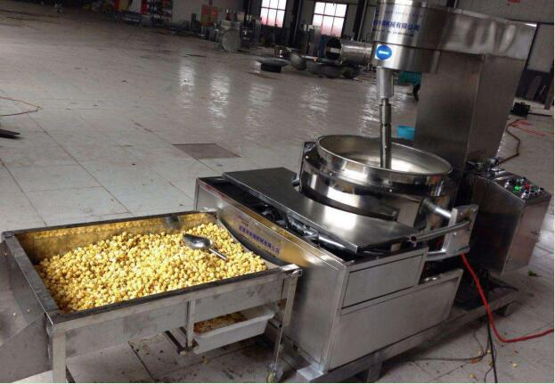 Salty Cheese Flavored Popcorn Equipment