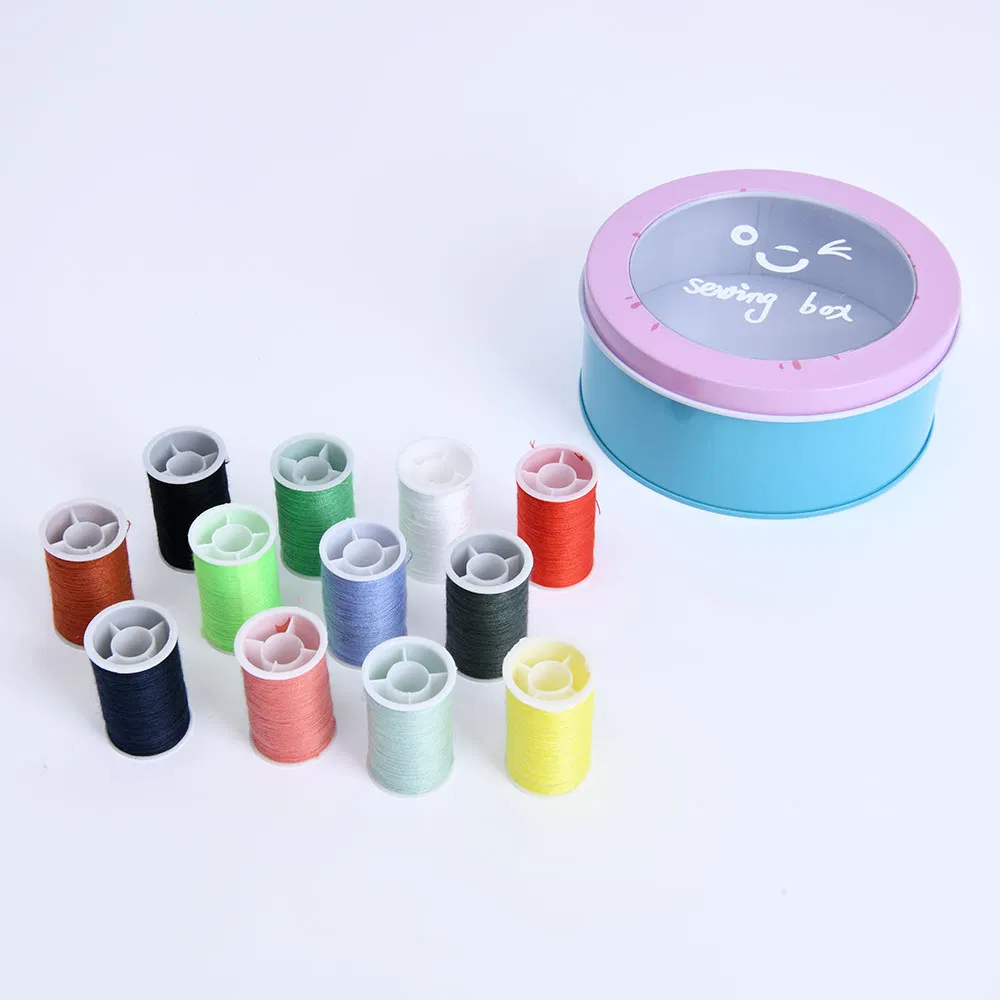 Custom Cute Sewing Tools Set with Iron Storage Box Sewing Kit for DIY