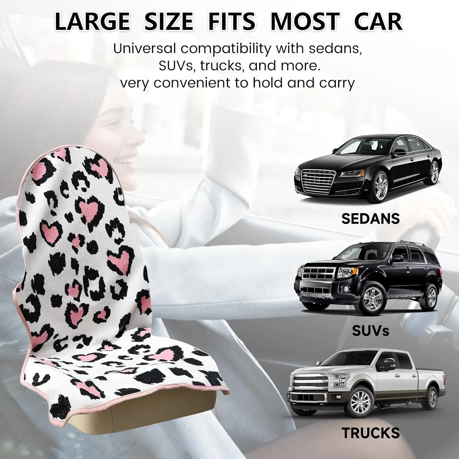 Microfiber Car Seat Towel Custom Printed Recycled Beach Towel