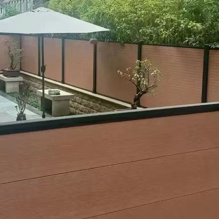 Versatile WPC Privacy Fence for Residential Spaces and Commercial Areas