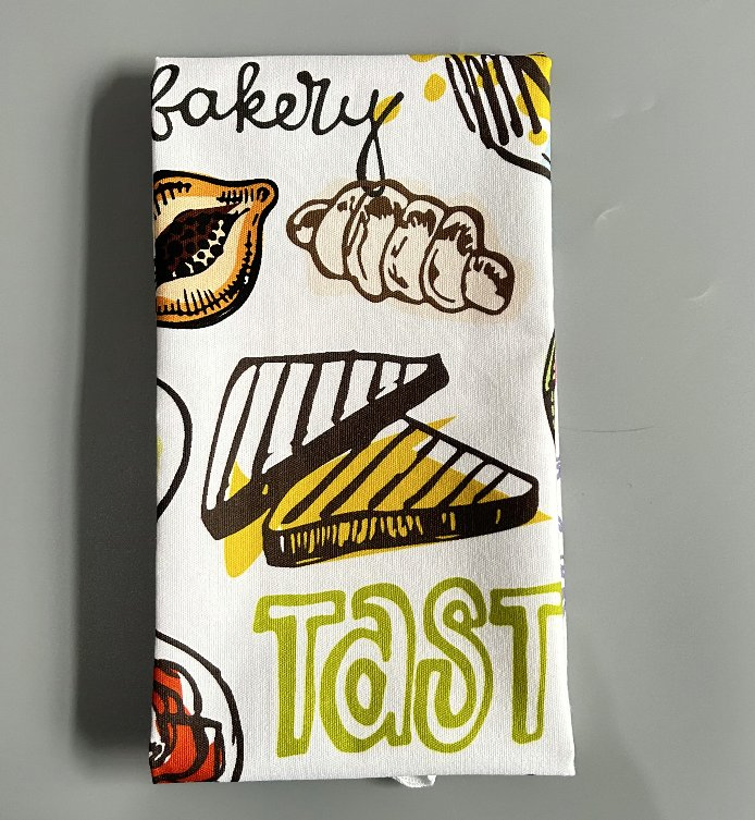 Hot Sell Custom Printed Kitchen Napkin Tea Towel