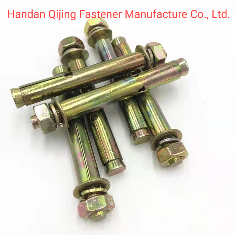 Customizable Zinc Plated Steel Expansion Bolts for Versatile Applications