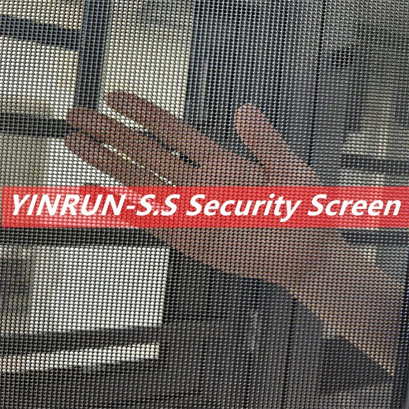 Black/Grey Stainless Steel Mosquito Netting Insect Netting