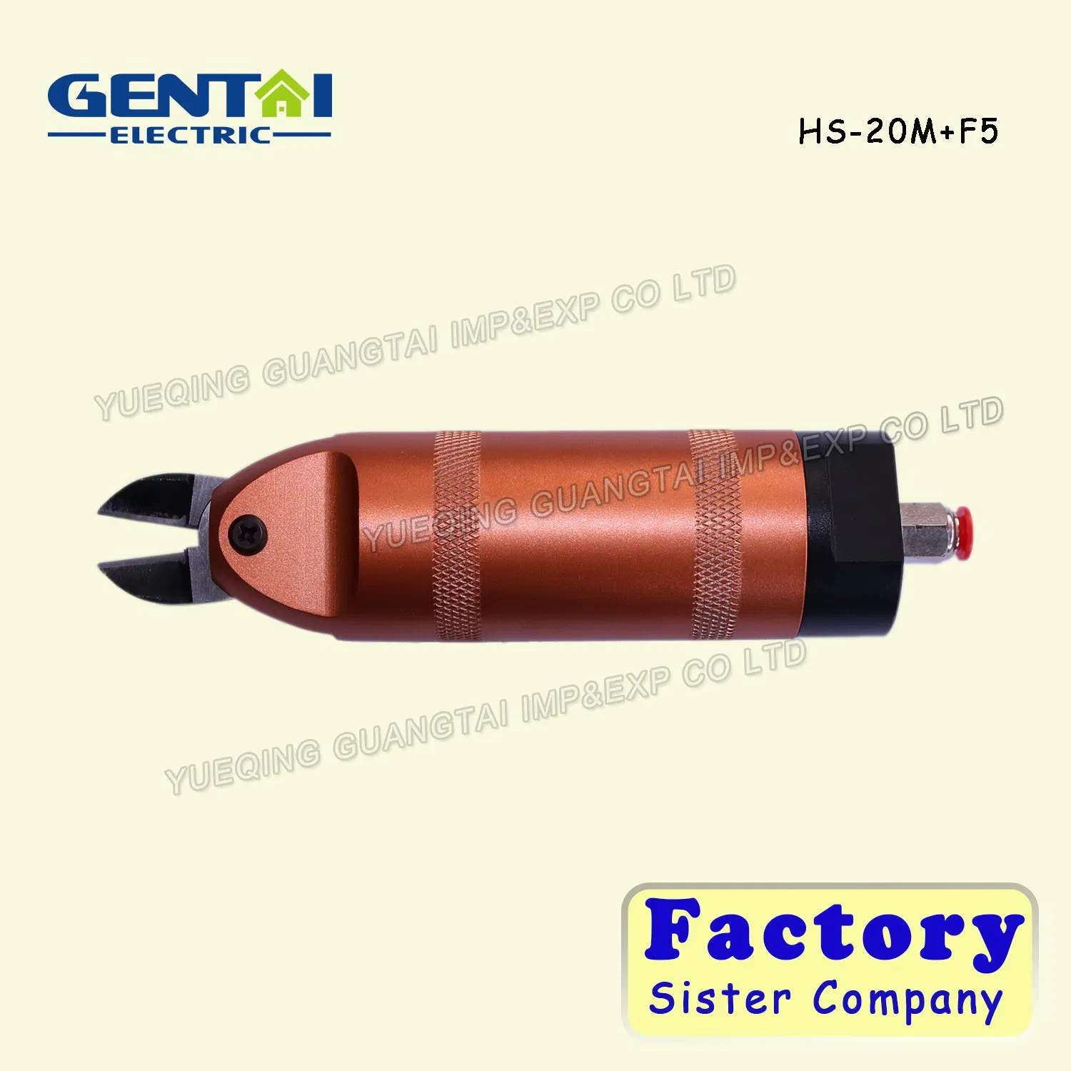 Пневматический бокорез HS-20M+F5 для резки пластика