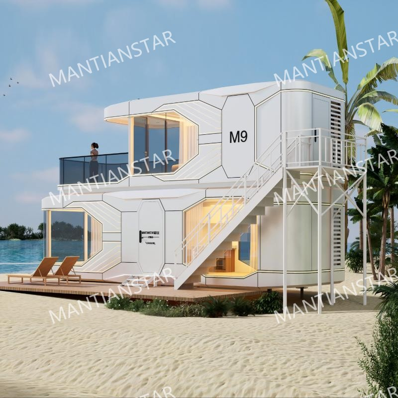 Mantianstar M9 Prefabricated House Modern Container Double Deck Mobile Space Capsule House
