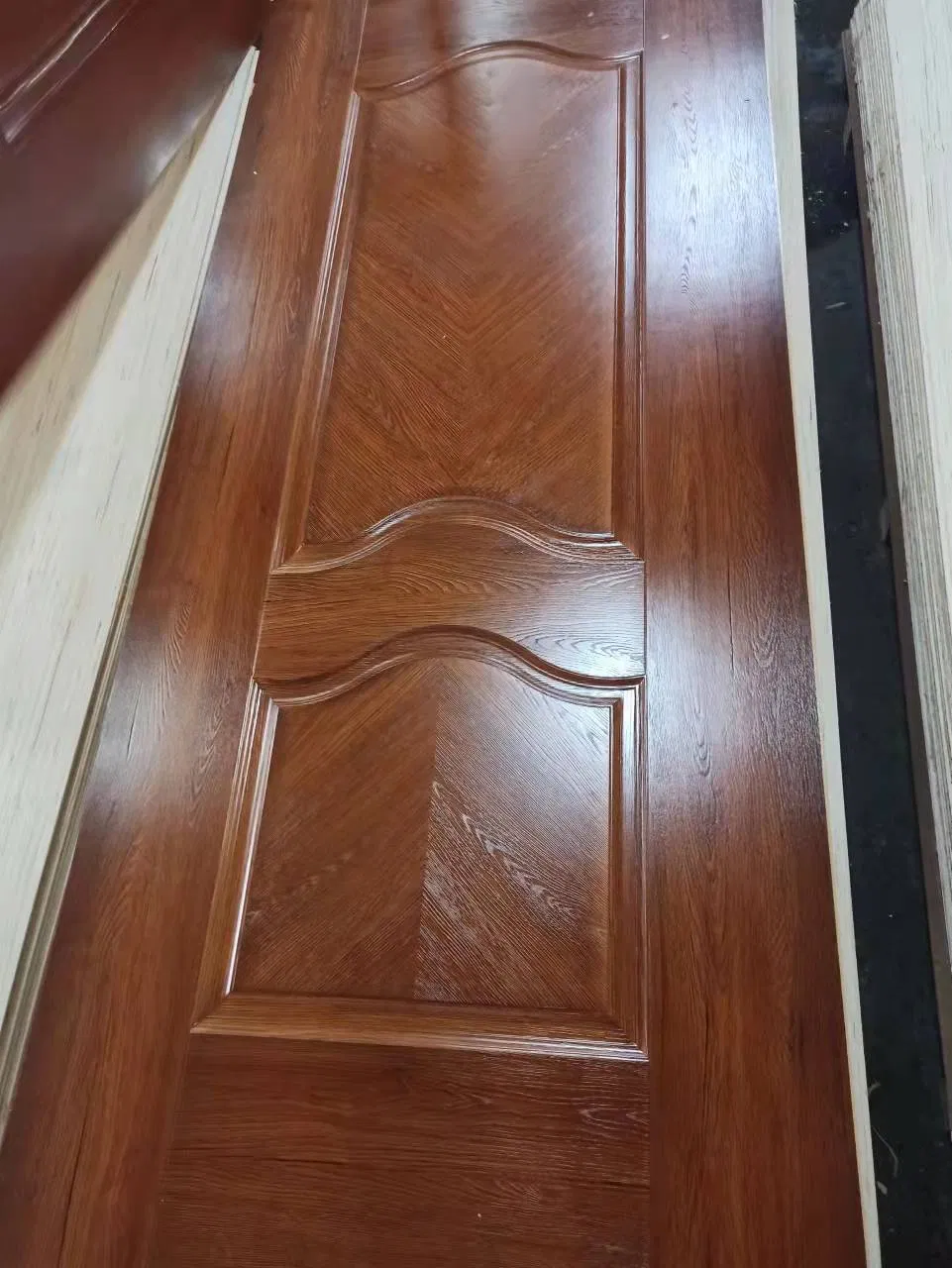 Malaysia Melamine Wooden Door Skin HDF Door Skin Panel