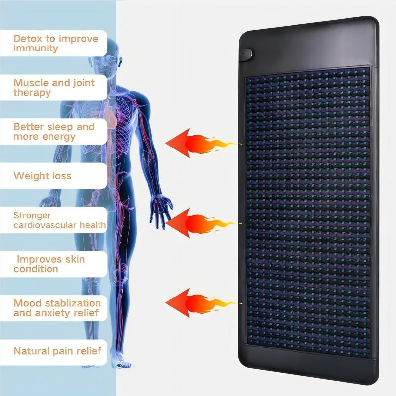 Electric Blanket Infrared Mat Pemf Heating Amethyst Cushion for Physical Recovery