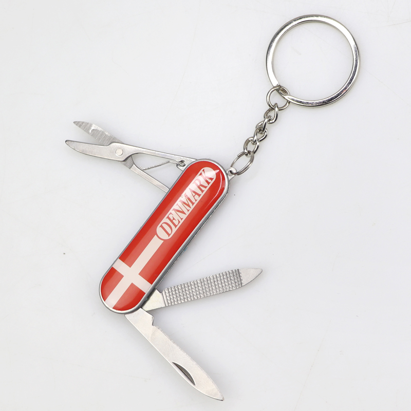 Wholesale Custom Logo Souvenir Foldable 4 in 1 Stainless Steel Multifunction Knife